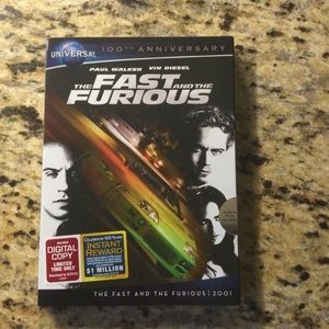 The Fast & the Furious original DVD